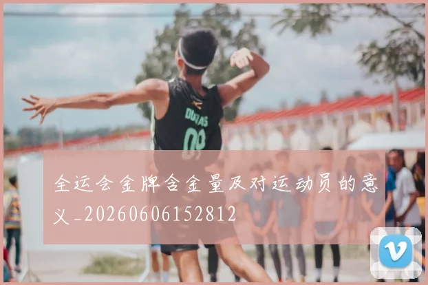 全运会金牌含金量及对运动员的意义_20260606152812