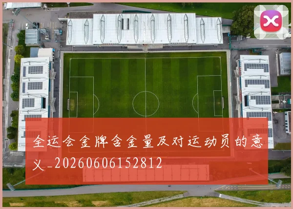 全运会金牌含金量及对运动员的意义_20260606152812
